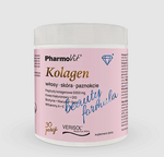 Peach - banana flavored collagen Beauty Formula dietary supplement 174 g - Pharmovit