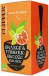 Tea with turmeric and orange peel BIO (20 x 2 g) 40 g - Clipper