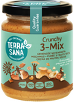 Organic Crunchy Three-Nut Butter Mix 250 g – Terrasana