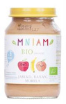 Yummy Organic Apple-Banana-Apricot Dessert, from 5 months, 190 g – Am-Am