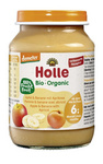 Apple - banana - apricot gluten free from 6 months Demeter BIO 190 g (jar) - Holle