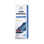 Norwegian omega-3 tranium (1000 mg) lemon flavored dietary supplement 500 ml - OSAVI