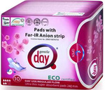 Hygienic Sanitary Towels with Anion Strip For Day 10 pcs. - Gentle Day