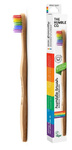 Kids' bamboo vegan ultra soft Rainbow toothbrush 14,5 cm – The Humble