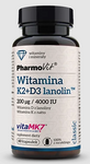 Vitamin K2 + D3 Gluten-Free Dietary Supplement 60 capsules – Pharmovit
