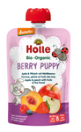 Holle Organic Apple, Peach & Forest Fruits Squeeze Purée, No Added Sugars, from 8 Months, Demeter, 100 g