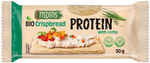 Protein Crispbread with Herbs, Gluten-Free, Organic 50 g – Extrudo