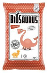 Ketchup-flavored Dinosaurs corn chips GLASS FREE. BIO 30 g