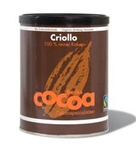 Fair trade gluten free criollo cocoa powder BIO 250 g