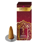 Indian Sandalwood Incense Cones (10 pcs.) 20 g - Sattva