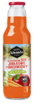 Naturally cloudy apple and carrot juice 750 ml