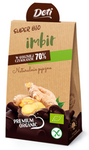 Ginger in dark chocolate gluten-free BIO 50 g