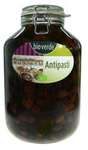 Kalamata black seedless olives with herbs in oil BIO 4.55 kg (jar)