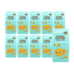 SET 10 x Cereal scones with peanut cream gluten free bio 200 g - Super Fudgio