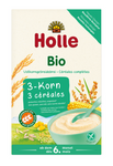 Whole Grain Porridge 3 Cereals Without Added Sugars Gluten Free From 6 Months BIO 250 g - Holle