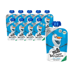 SET 10 x Apple-strawberry puree BIO 100 g Land of Ice- Olaf - PURE&FUN