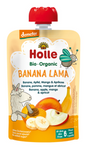 Holle Banana - Apple - Mango - Apricot Puree Pouch, No Added Sugars, From 6 Months, Demeter Organic, 100 g