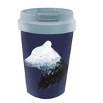 Mountain Bear 350 ml PLA plastic travel mug - Chic-Mic